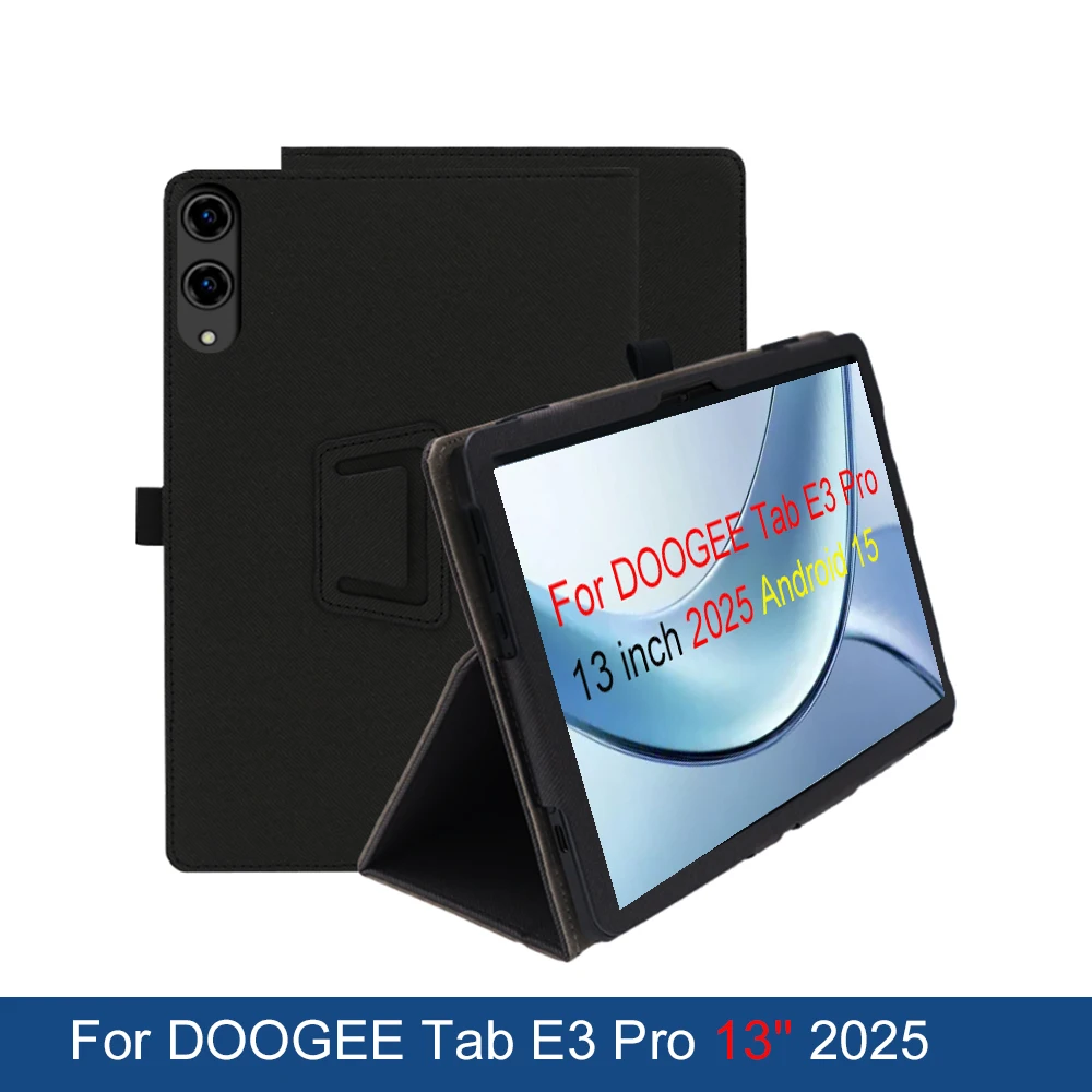 Case For DOOGEE Tab E3 Pro 13IN Case Fall Prevention Case for DOOGEE Tab E 3 Pro 13'' 2025 New Leather Cover Stand Cover Tablet