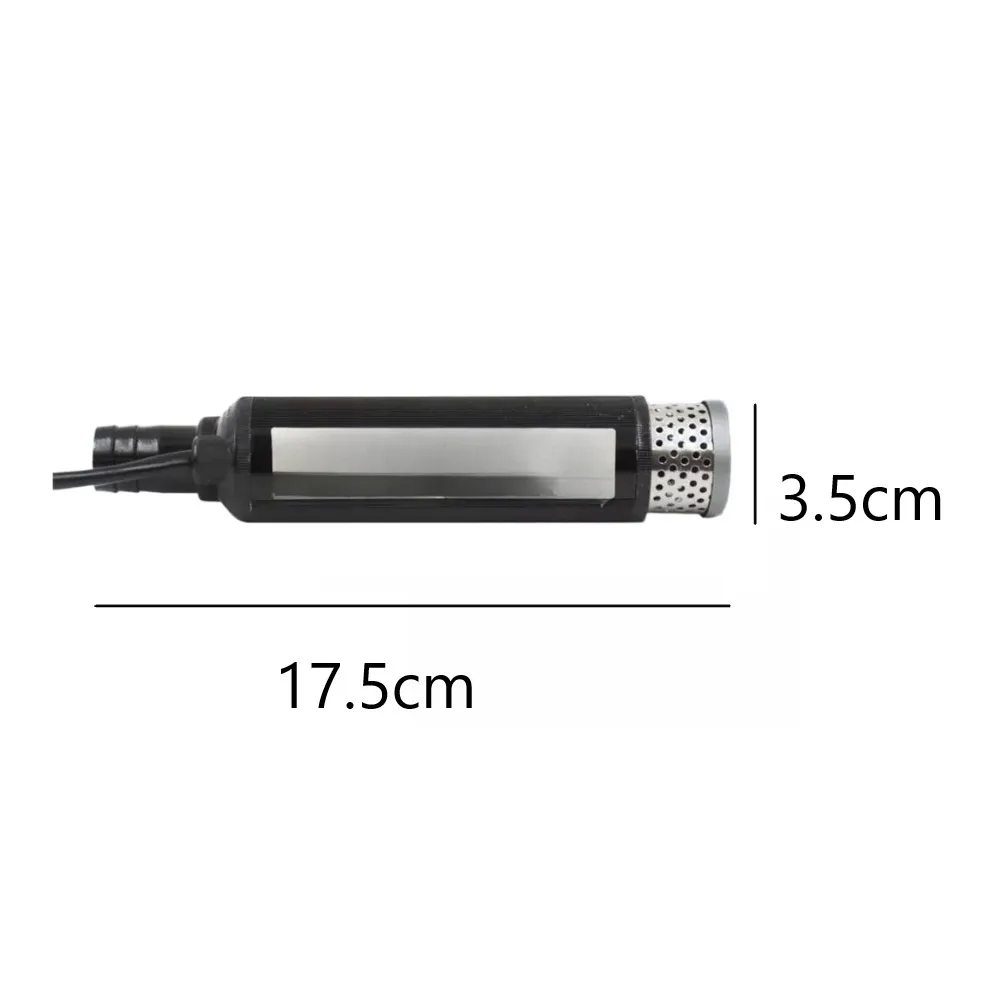 12V 24V 100W Electric Oil Water Pump 30 Liters Per Minute Flow 5 Meter Vertical Lift for Diesel Fuel Tank Operations