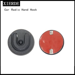 2pcs Car Stand 3M Microphone Hanger Hook Suitable For FT-7900R TM271 TM281 Radio MH48 KMC35 D9000 SSM-85D Handheld Microphone
