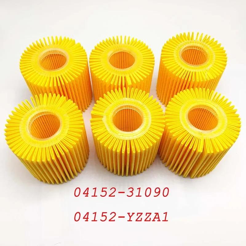 For Toyota Avalon Camry Highlander RAV4 Sienna Tacoma Venza for Lexus 04152-YZZA1 04152-31090 Oil Filter Kits 6/3/1Pcs