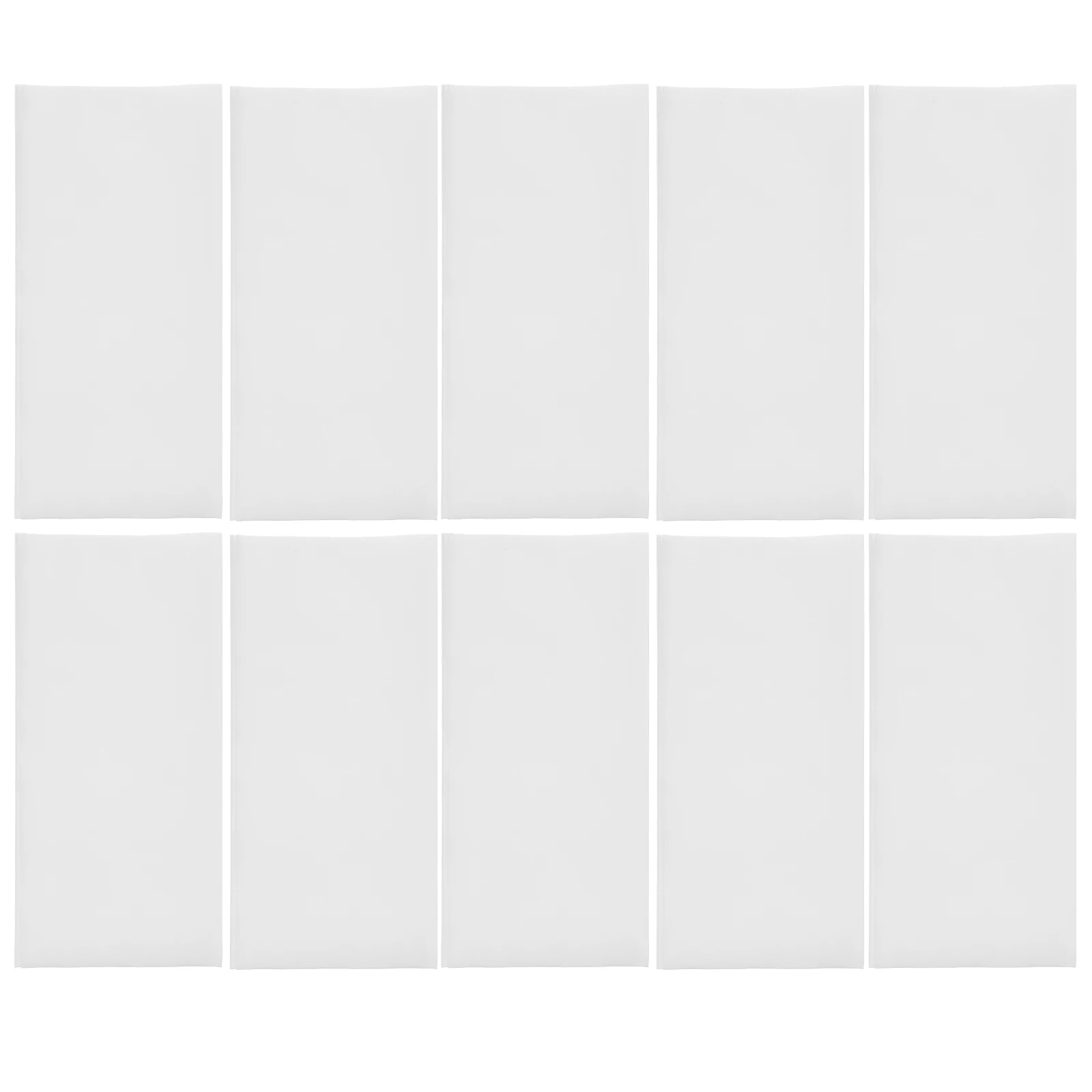 

100 Pcs Disposable Paper Napkins Wood Pulp White Elegant Wedding Party Decorations Bridal Shower H Towels Kitchen Dining Soft