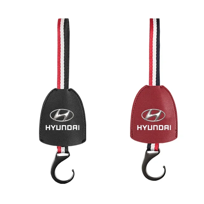 Car Logo Seat Back Hanger Bag Hook Hidden Car Interior Hooks For Hyundai Tucson IX35 I30 I20 Kona Coupe Veloster I40 Getz - view 6