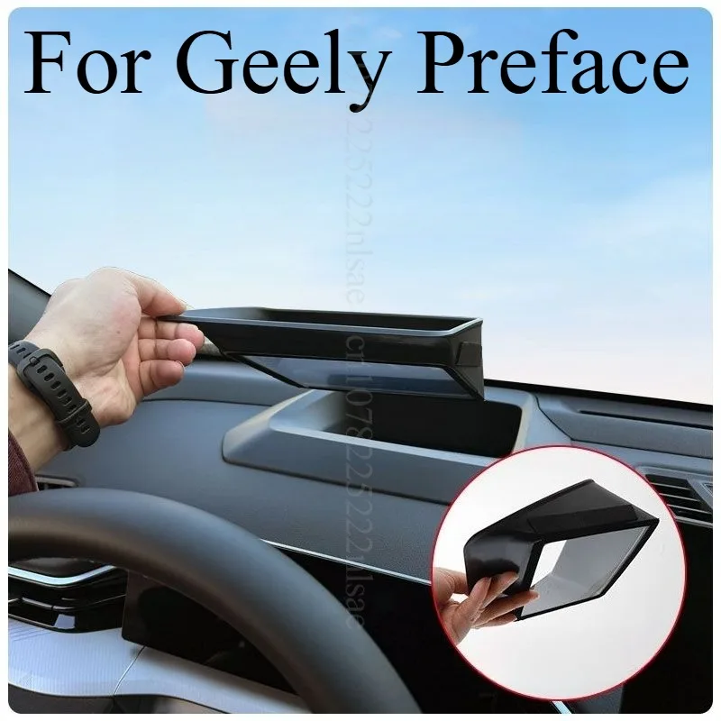 

For Geely Preface HUD Protector Slope Design Anti Scratch Dustproof High Transparency Car Interior Accessories