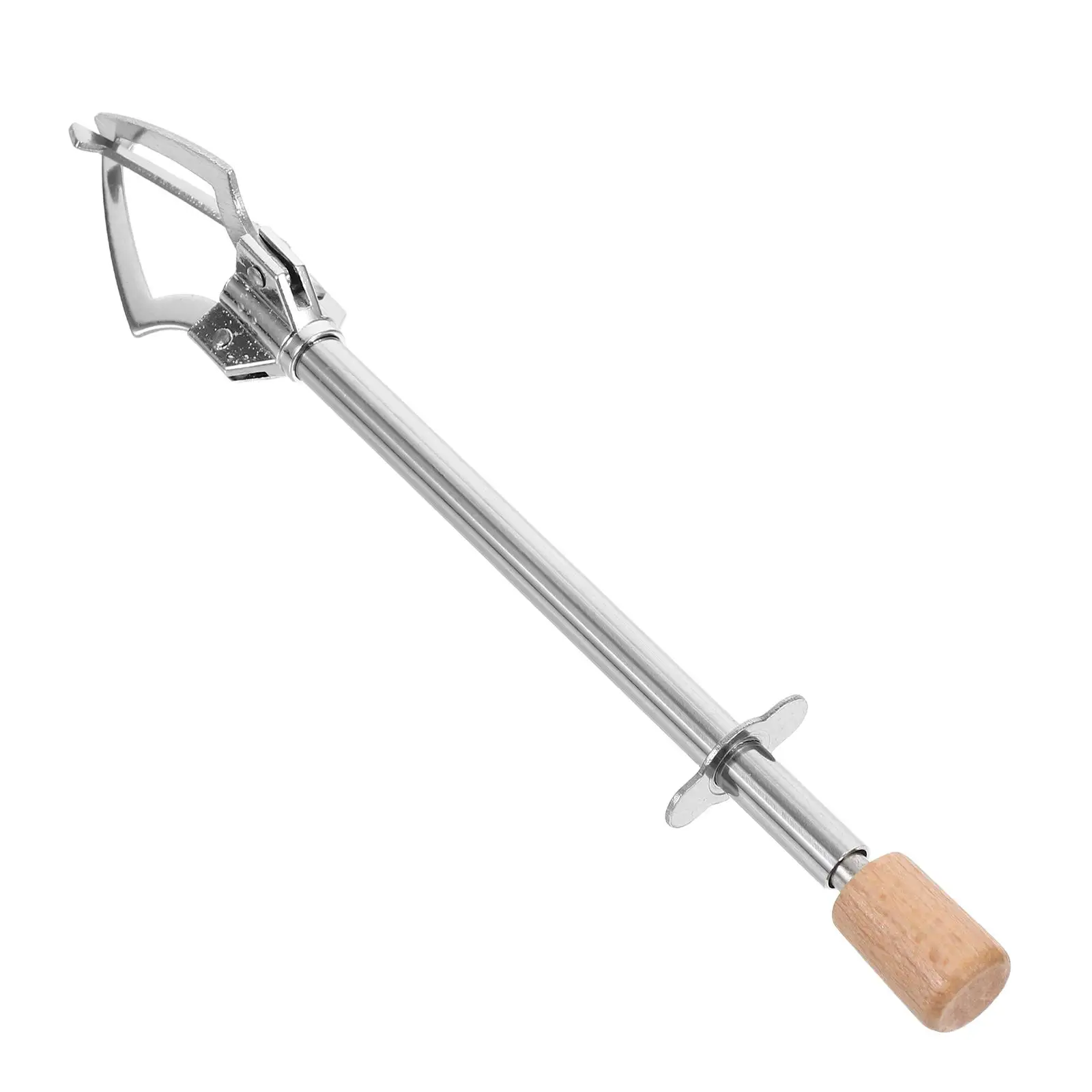 

Candy Buffet Ice Scoops Cubes Stainless Steel Food Clip Silver Wooden Tong Child Cream Containers