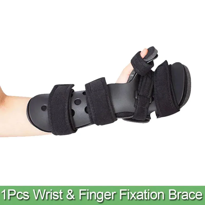 جبيرة المعصم والساعد، دعامة تثبيت إصبع اليد لكتلة كسر المعصم، جبيرة اليد