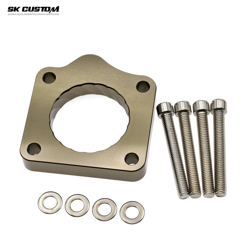 

Throttle Body Spacer For Toyota Vios 2002-2005 AXP4 NCP4 SCP4 1.3L 1.5L 5A 8AFE Engine Al Alloy Vortex Intake Gasket Accessories