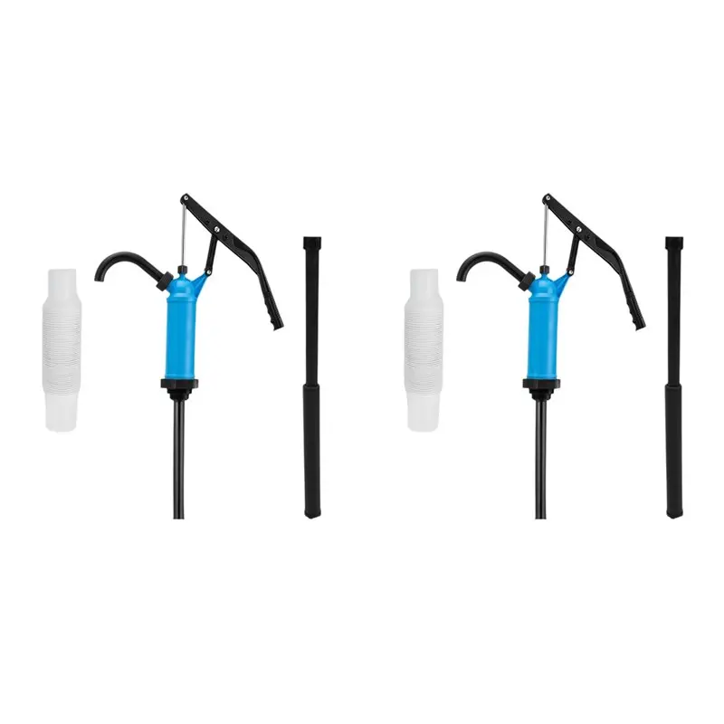 

【LAST CHANCE】 Барабанный насос 2X 55 галлонов, насос с рычаги для бочек подходит для барабанов 5-55 галлонов, насос для водяных барабанов/ручной барабанный насос