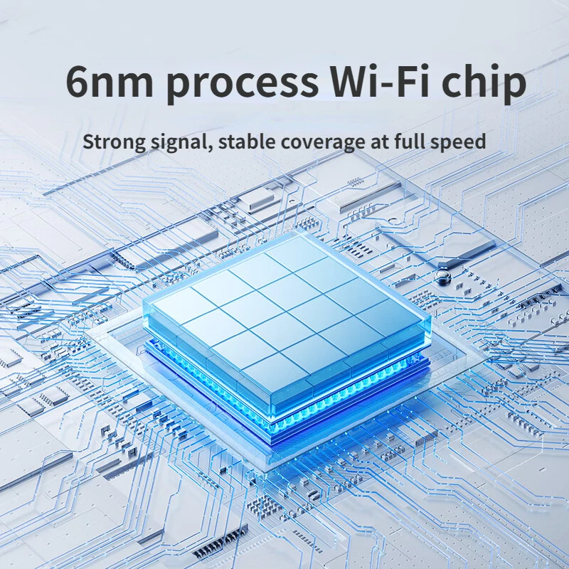 Xiaomi Router Be5000 WiFi 7 5011Mbps 2.5G Port Whole House LOT Intelligent Linkage Support Mesh Networking APP Security Manage