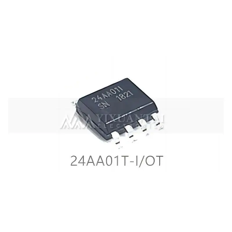 10pcs/Lot 24AA01T-I/OT IC EEPROM 1KBIT I2C SOT23-5 New