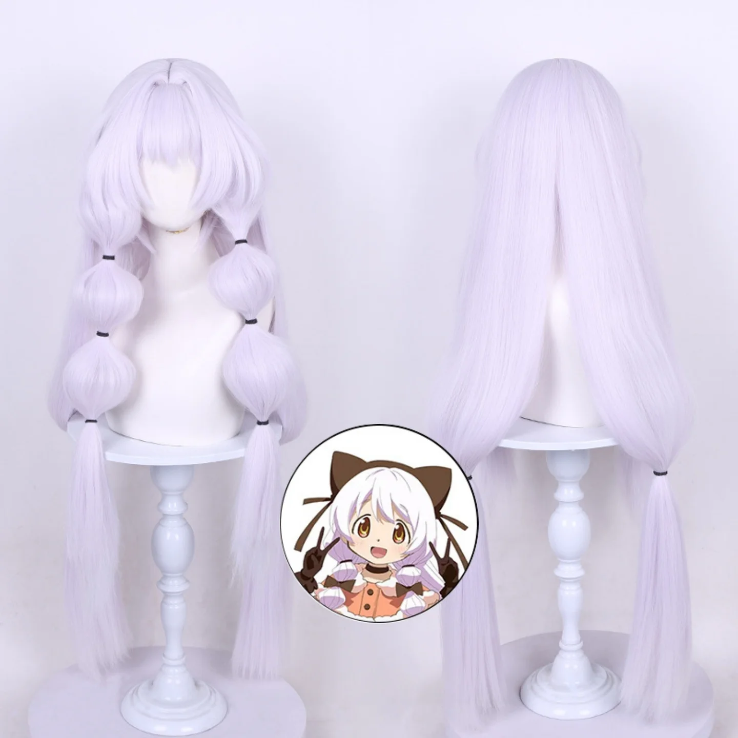 Bebe Cosplay Wig Rose Net Bebe Puella Magi Madoka Magica the Movie Walpurgisnacht: Rising Wig Halloween Party