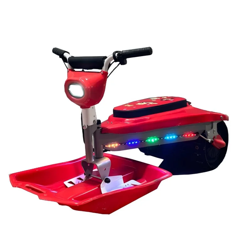 

HS-ES-010 Electric Snowmobile 500W Dual Motor 48V 30Ah Battery, 10 - 28Km/h Speed, 100kg Load, Waterproof for Snow/Grass Atvs