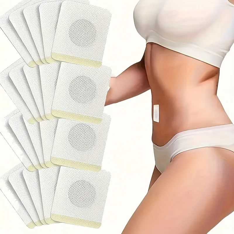 

Wormwood Abdominal Patches 50PCS, Unscented Breathable Adhesive Acupressure Patches for Support and Relaxation