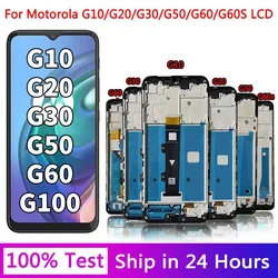 Ekran OEM serii G do Motorola Moto G10 G20 G30 G50 G50 5G G60 G60S G100 Wyświetlacz LCD Ekran dotykowy Digitizer Zamiennik