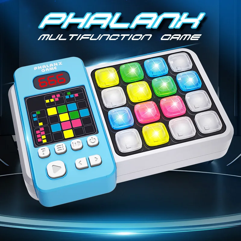 

Новый детский ритм-головоломка в соответствии с музыкой, декомпрессионный карманный игровой автомат, портативная игра с логическим мышлением