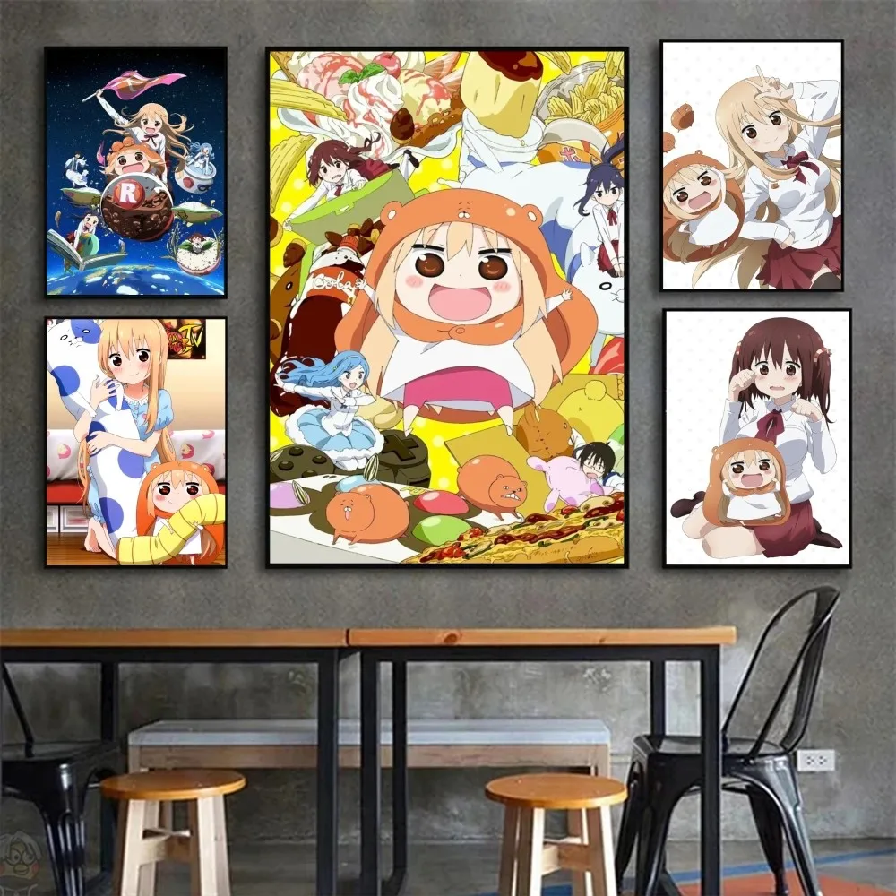 H-Himouto U-Umaru C-chan Poster Wall Art Home Decor Room Decor Digital Painting Living Room Restaurant Kitchen Art