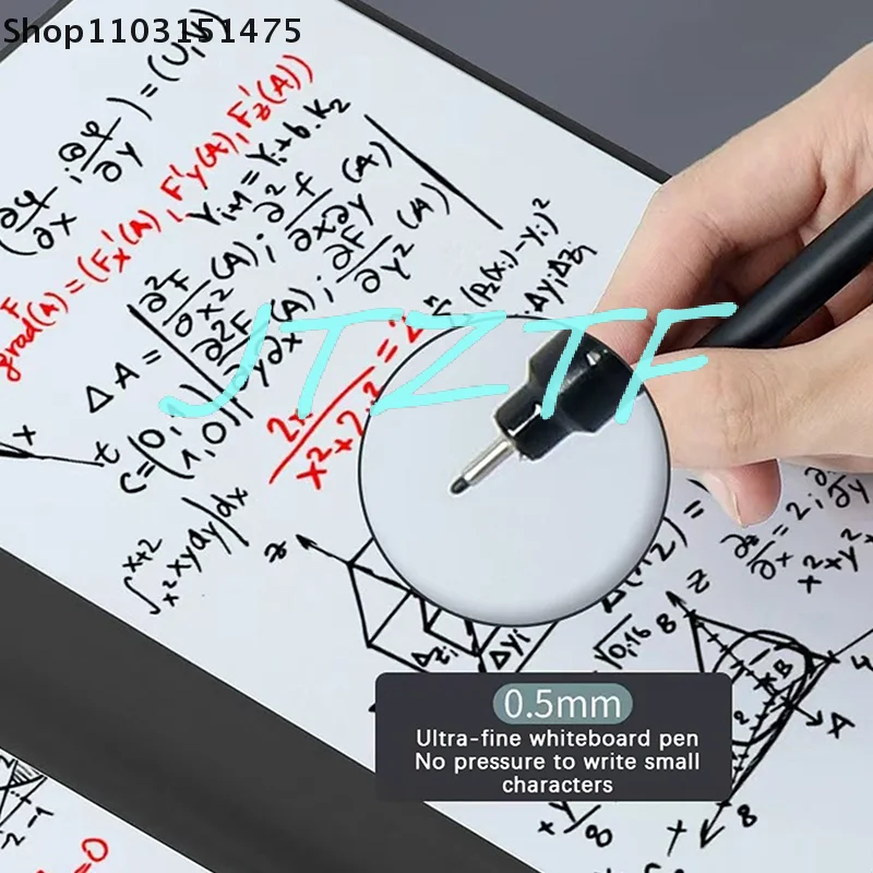 دفتر ملاحظات محمول مقاس A5 مع قلم وممحاة ولوحة مذكرة جلدية - مخطط أسبوعي قابل لإعادة الاستخدام للمكتب #5
