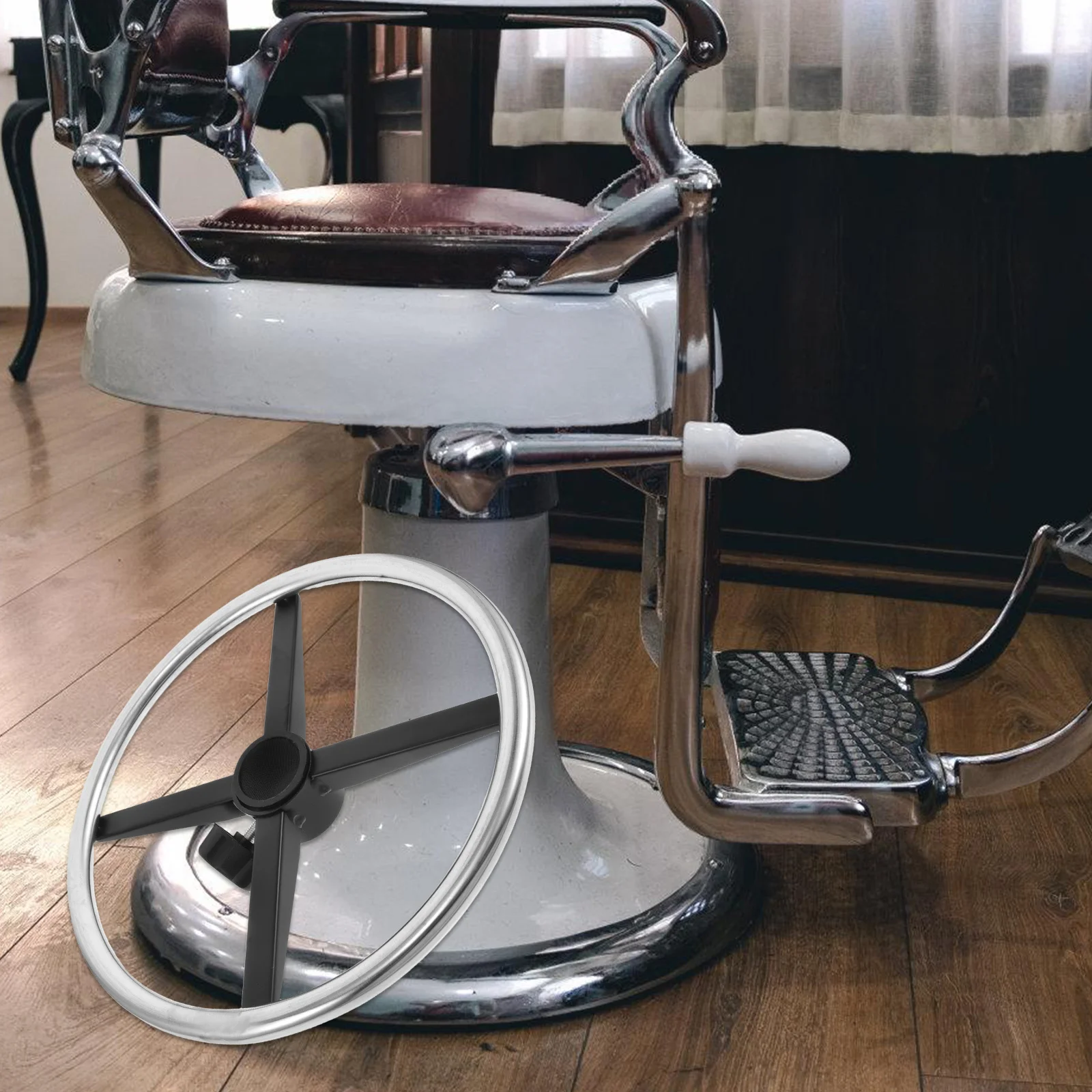 

Подставка для ног для парикмахерского кресла, усиленная, универсальная замена педали, эргономичная опора для длительного использования