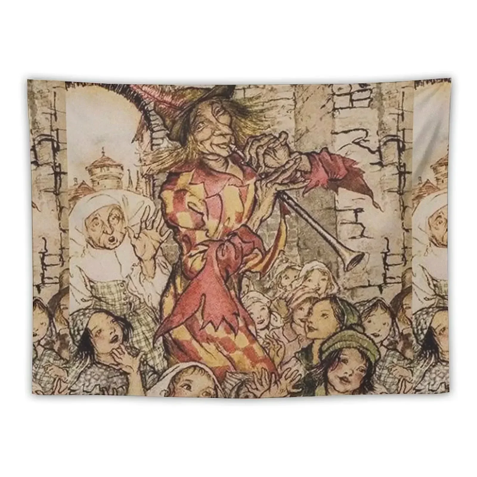 The Pied Piper of Hamelin Tapestry Bedroom Decoration Room Design Tapestry