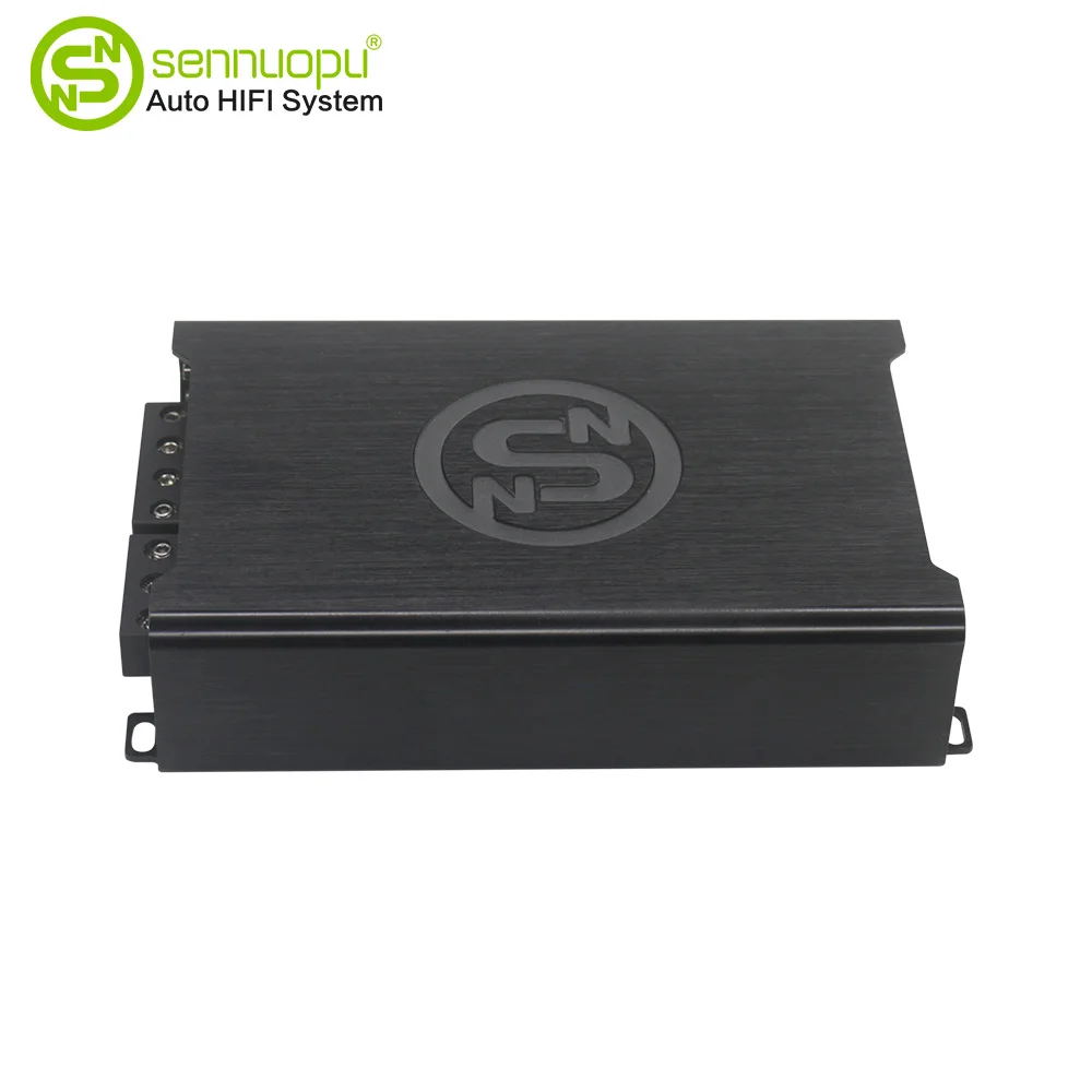 Hot Selling Sennuopu for 2 Channel Class D Amplifier 2x150W Mono Car Professional Amp K400.2D 12V with Equalizers