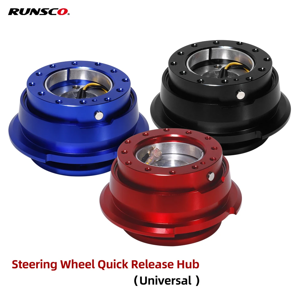 Universal Racing Volante Hub Adaptador, Snap Off, liberação rápida, Boss Kit