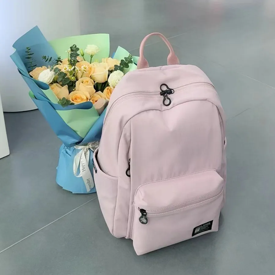 FIDO DIDO nueva mochila para estudiantes bolsa de viaje Simple de moda Oxford impermeable resistente al desgaste antirrobo auténtico 2530-1