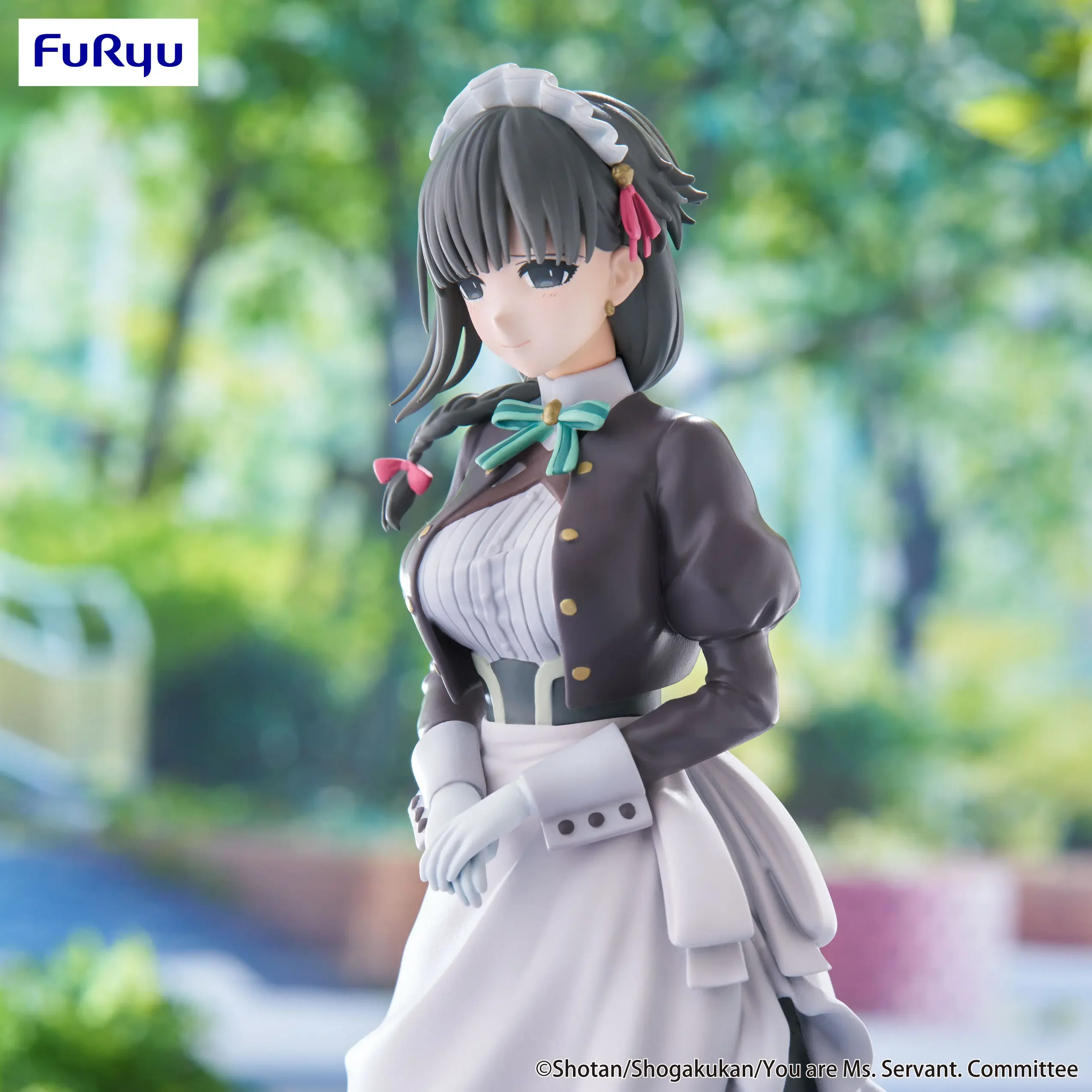 Original FuRyu Trio-Try-iT TTI คุณเป็นนางสาว Servant นางสาว Servant PVC อะนิเมะตัวเลข Action Figure ของเล่นคริสต์มาสของขวัญ