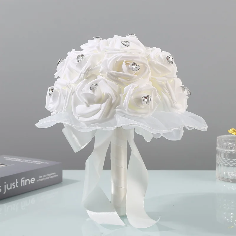 Bride Bridesmaid Wedding 1 bouquet of wedding flowers, bridal shower Wedding Party Church wedding decorations