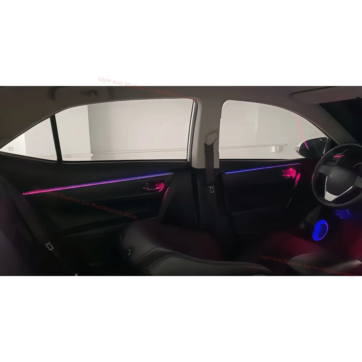 Auto parts For Toyota 11th Corolla Corolla Altis/Levin 2014-2018 LED Atmosphere Lamp Car interior lighting upgrade trim strips
