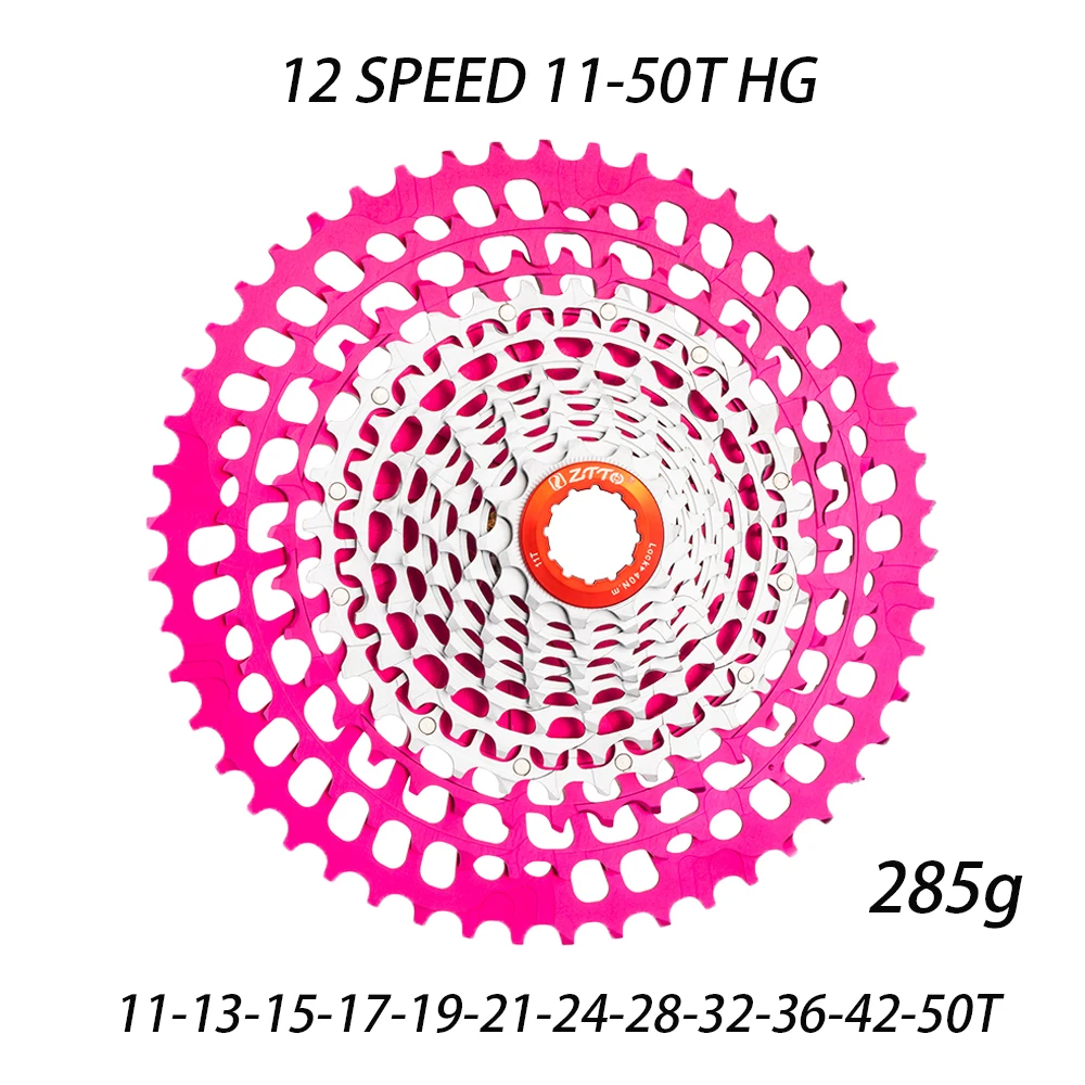 ZTTO 超軽量 MTB 12 スピード HG カセット 12 S 11-46T フリーホイール