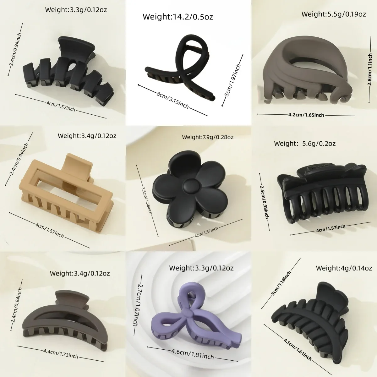 Barrettes à épingles à cheveux géométriques conviviale rées pour femmes et filles, accessoires multi-styles, vêtements de sauna, petite pince, vente en gros, nouvelle mode, ensemble de 3 pièces