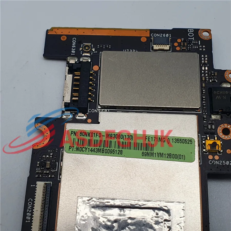 Original For ASUS H16 FE171MG Tablet Motherboard   REV 1.3 60NK01F0-MB3060  Tested OK Free Shipping
