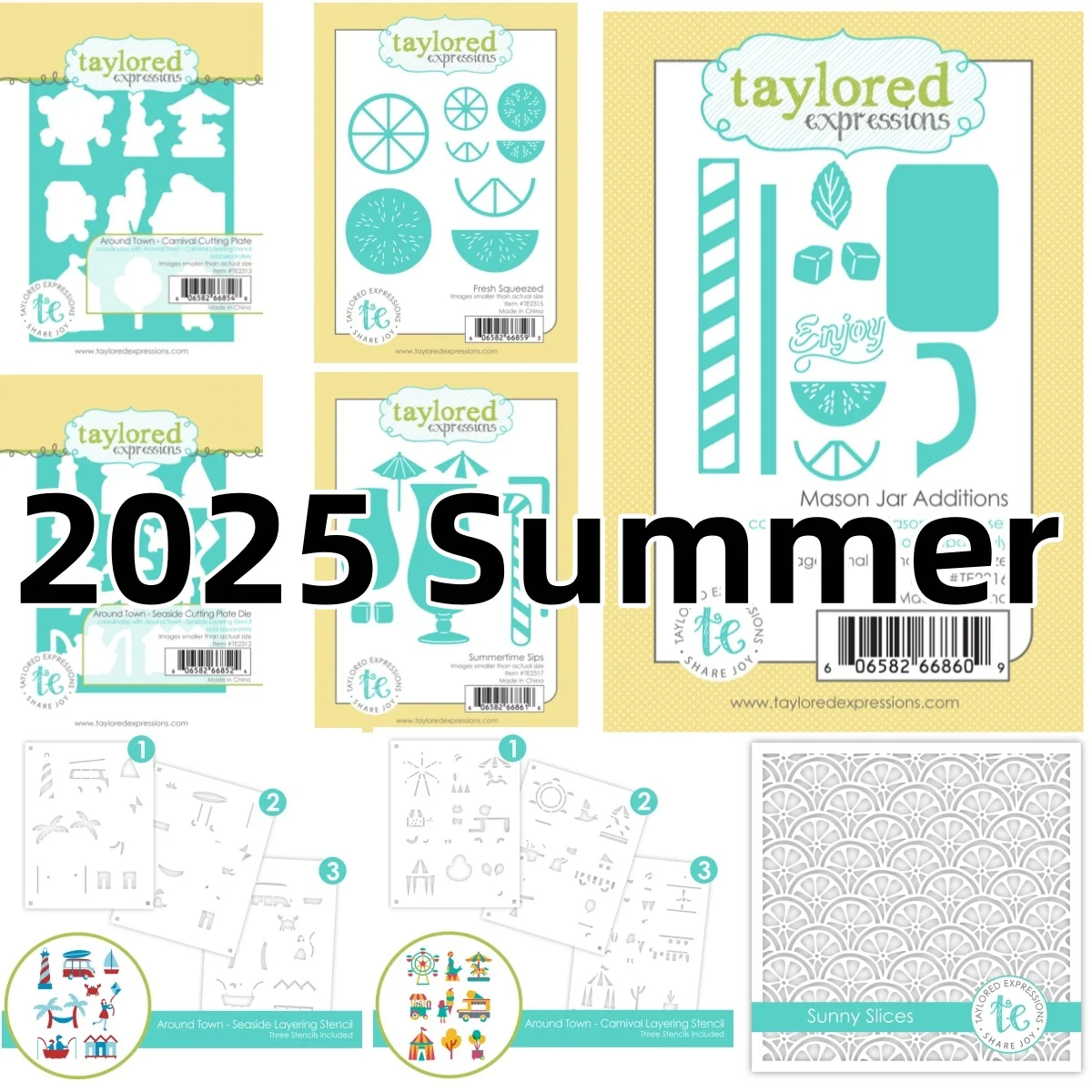 

Carnival Cutting Plate Die Metal Cutting Dies Sunny Slices Stencil DIY Make Card Scrapbook Embossed Template Summer 2025