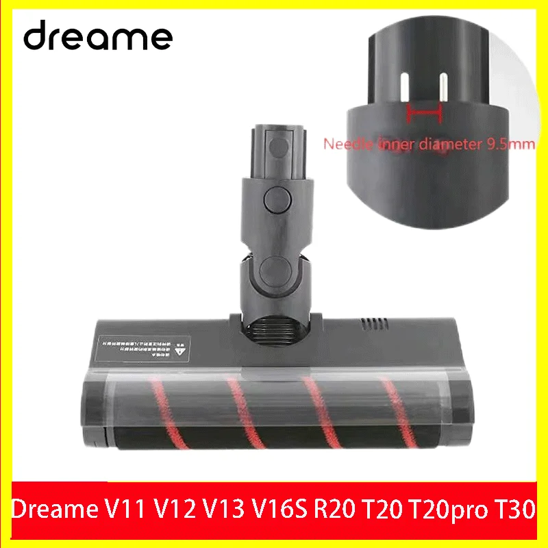 

Original Dreame Hard Floor Brush Unit Assembly Black Color For V11 SE V12 V13 T10 T20 T30 Handheld Wireless Vacuum Cleaner