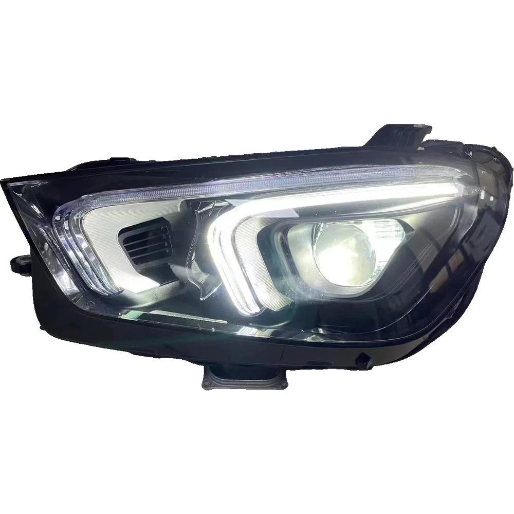 For Mercedes Benz GLE W167 LED Headlight 2020-2022 GLE350 GLE450 Original Used Aftermarket Headlamp OEM A1679064104  A1679066504