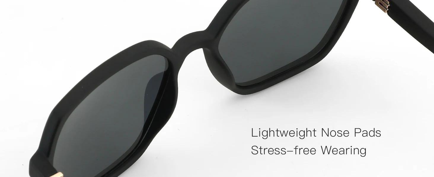 ZENOTTIC (M-Größe) Sechseckige Damen-Sonnenbrille für kleine Gesichter, polarisiert, UV400-Schutz, modische, trendige Sonnenbrille – Detail 7