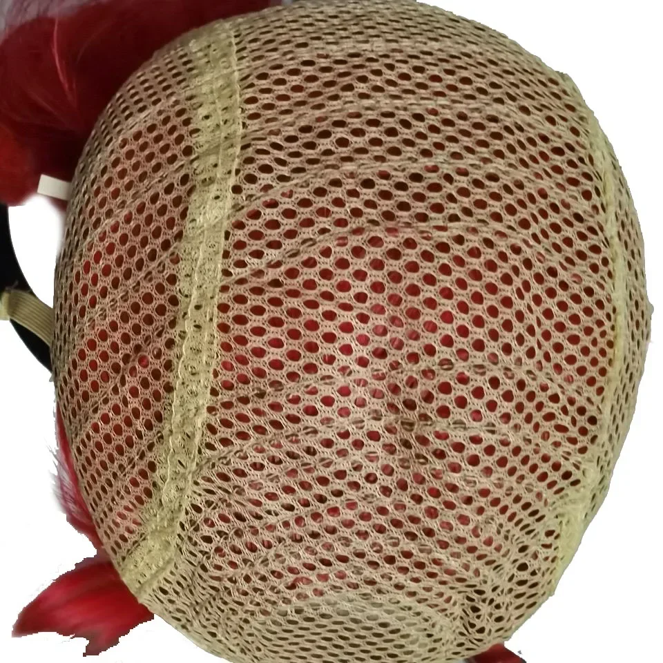 위스키컬 W 합성 롱 컬리 코스프레 가발 코스튬 파티 레드 핑크 실버 그레이 블론드 블랙 70cm 고온 헤어 가발