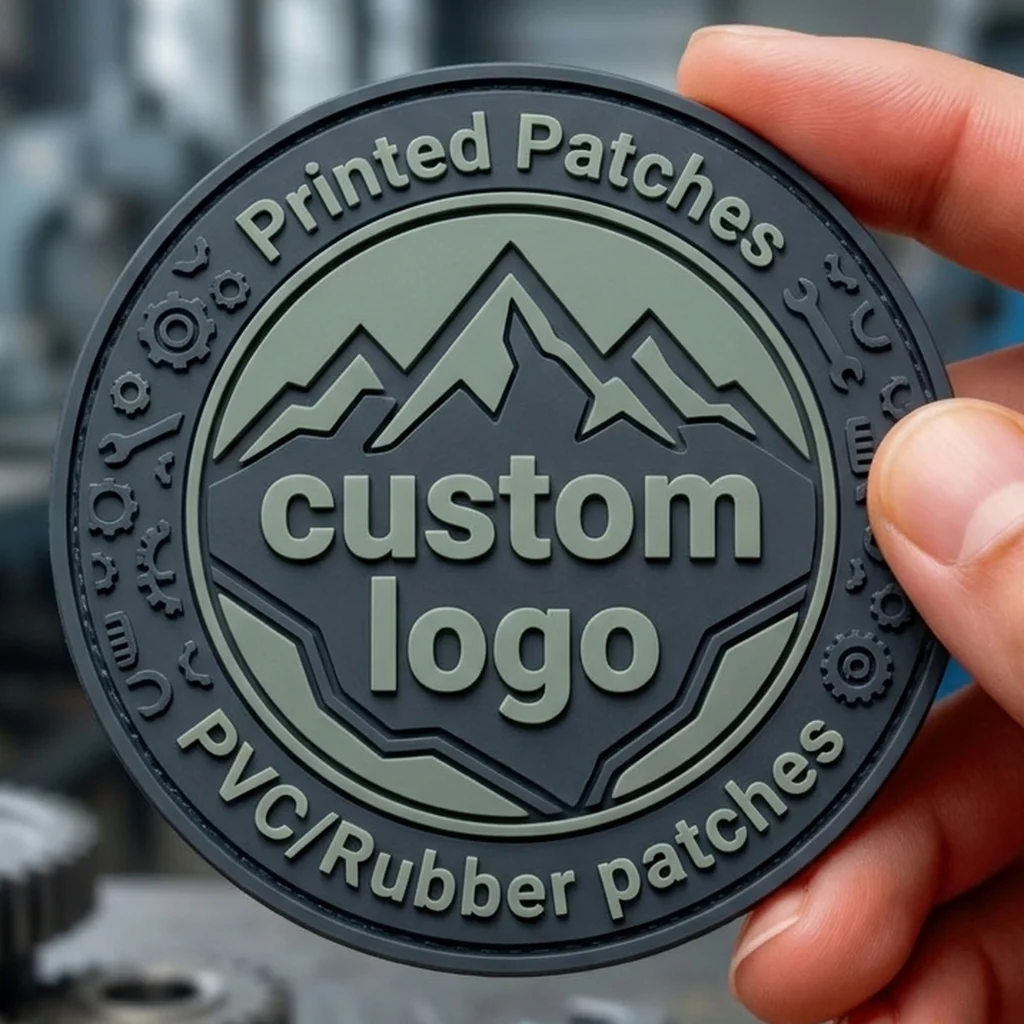 Wholesale Creative Funny Morale Patches 2D 3D PVC Rubber Portable Stickers for Bag Backpack Decor