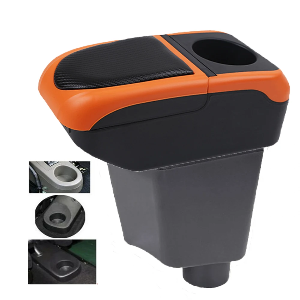Car Captur Clio 3 4 III IV armrest box central console storage box driver and passenger elbow support arm rest