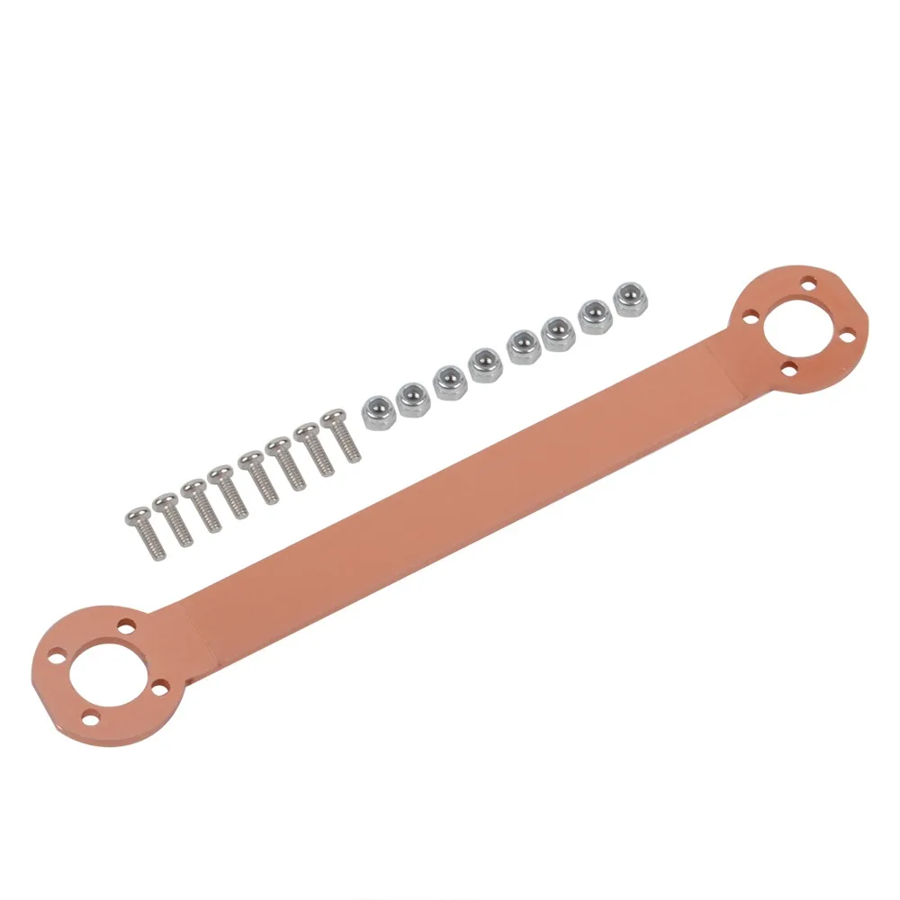 New RC Aluminum Alloy Front Brance Plate Suitable for Tamiya CW-01 Lunch Box/Midnight Pumpkin Parts