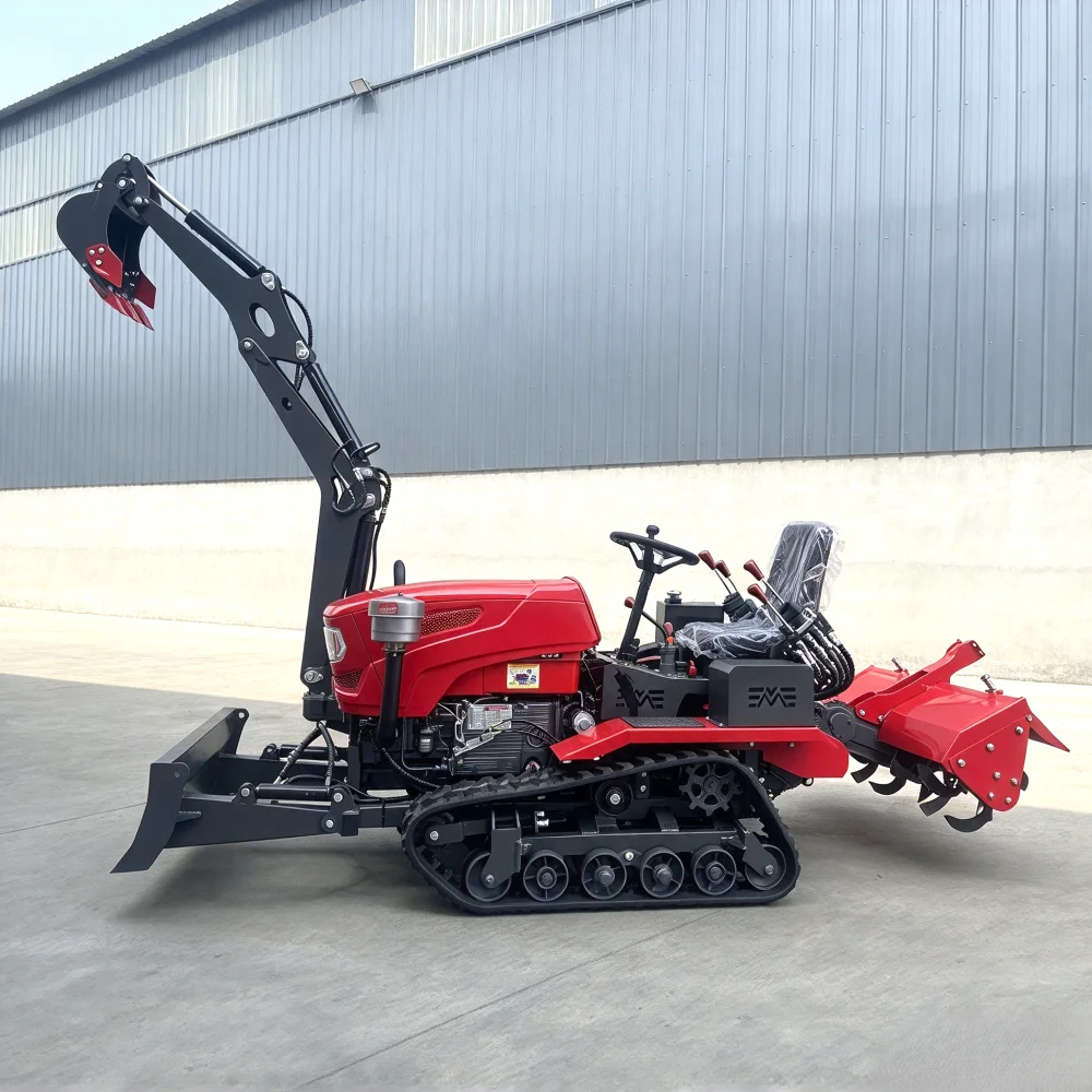 Crawler Tractor Loader 25hp 30hp 35hp 40hp 50hp with Rubber Tracks Crawler Tractor High Power Tractor for Sale