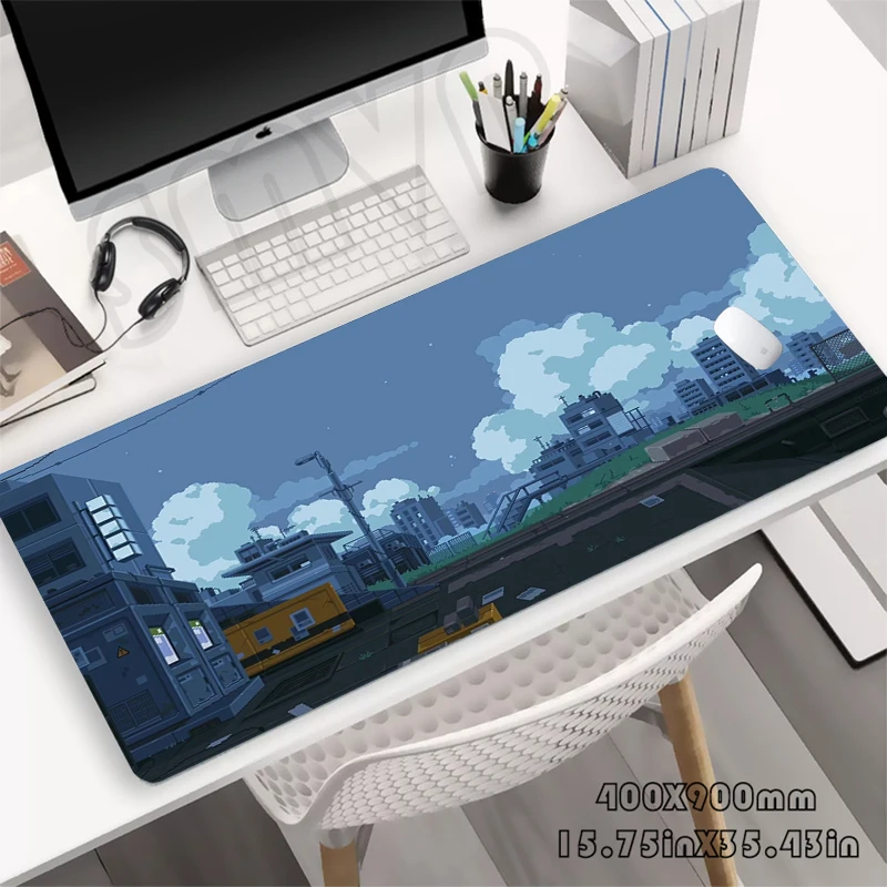 

Streetscape Desk Mat Gamer Mousepads Mouse Pad Office Desk Pads Large Mousepad Mouse Mats For Computer Mouse Pad