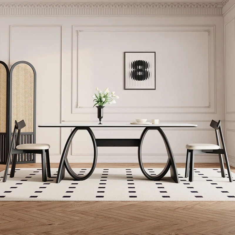 Minimalist Dining Table Center, Mesas de Quarto, Mesa de Escritório, Móveis de Cozinha, Moderno, Luxo, 70,8 Polegadas