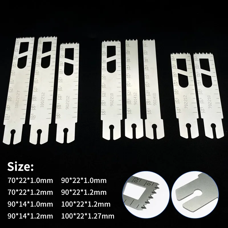 شفرات منشار العظام شفرات كبيرة شفرات منشار متأرجحة كبيرة ماركة bojin شفرة جراحة العظام أدوات تقويم العظام #1