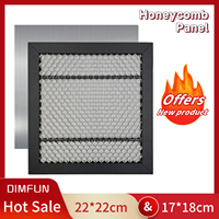 DIMIFUN honeycomb bed workbench panel universal plate with desktop protection and heat dissipation suitable for laser engraving