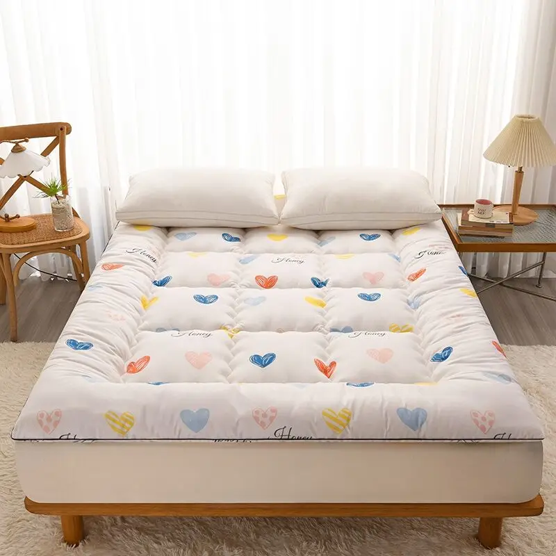 Japanese Futon Mattress Cushion Tatami Mattress Student Dormitory Single Double Bed Cotton Mattress Topper Floor Sleeping Mat