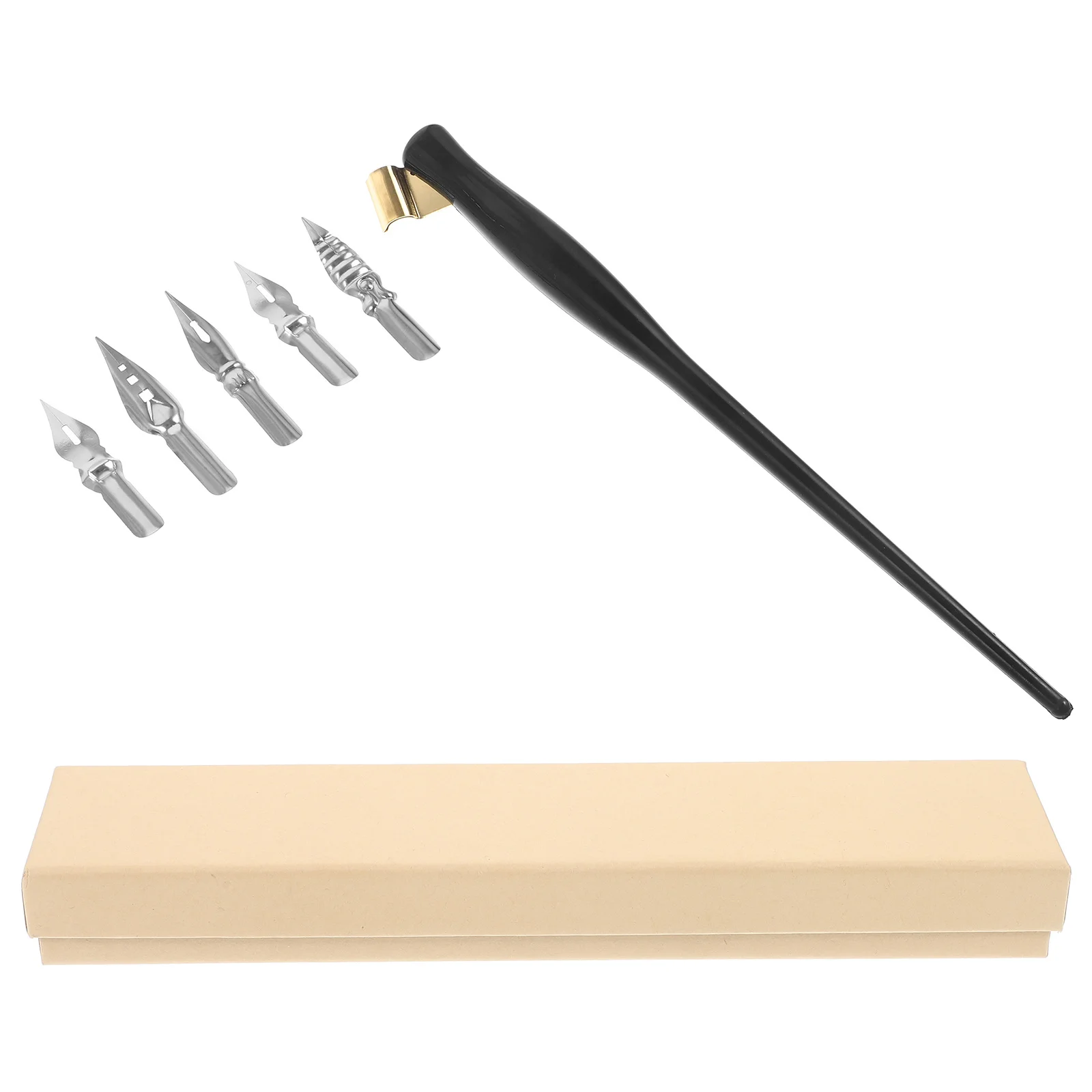 1 مجموعة اليدوية خمر تراجع القلم القوطية الفن شقة رئيس بنك الاستثمار القومي لممارسة الخط المحمولة توقيع الرسم اللوحة خفيفة الوزن