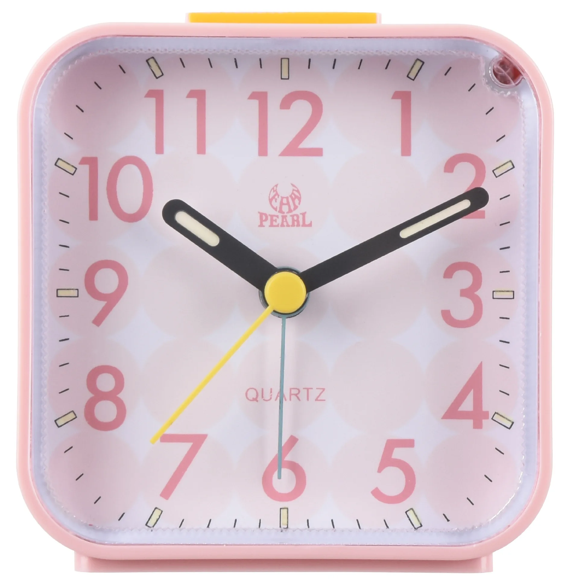 

Fashionable Silent Alarm Clock Bedside Desk Clock Portable Small Alarm Clock for Students Workers Kids Study