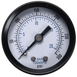 Ts-40 1/8 Cal Mini manometr do paliwa powietrza oleju wody w płynie 0-20Bar / 0-300 Psi Tester ciśnienia miernik ciśnienia narzędzia testowe