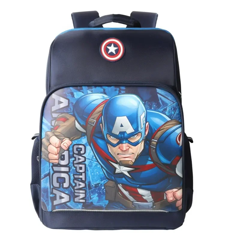 Disney Marvel Genuine CHILDREN\'S School Bag for Elementary School Students Grades 1-3 Light and Large Capacity Boys\' School Bag