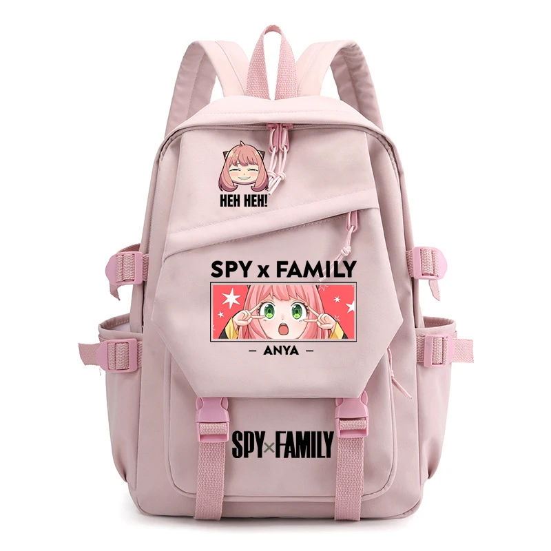 

Рюкзак в стиле аниме SPY x FAMILY, школьный рюкзак для подростков, Anya Forger, мужские и женские повседневные дорожные рюкзаки, студенческие сумки для ноутбука, уличные сумки Mochila